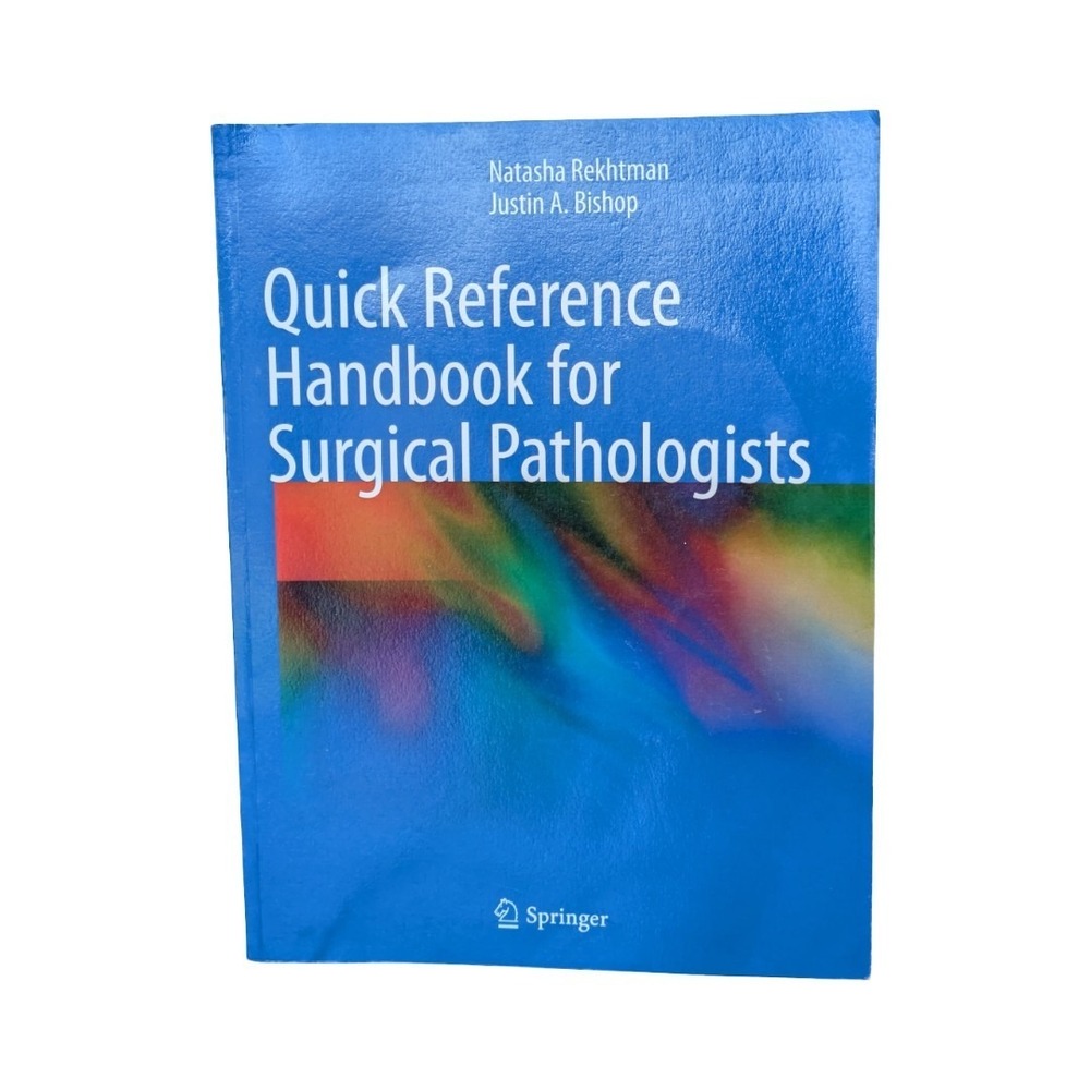 Quick Reference handbook For  Surgical Pathologists Paperback-Good Condition